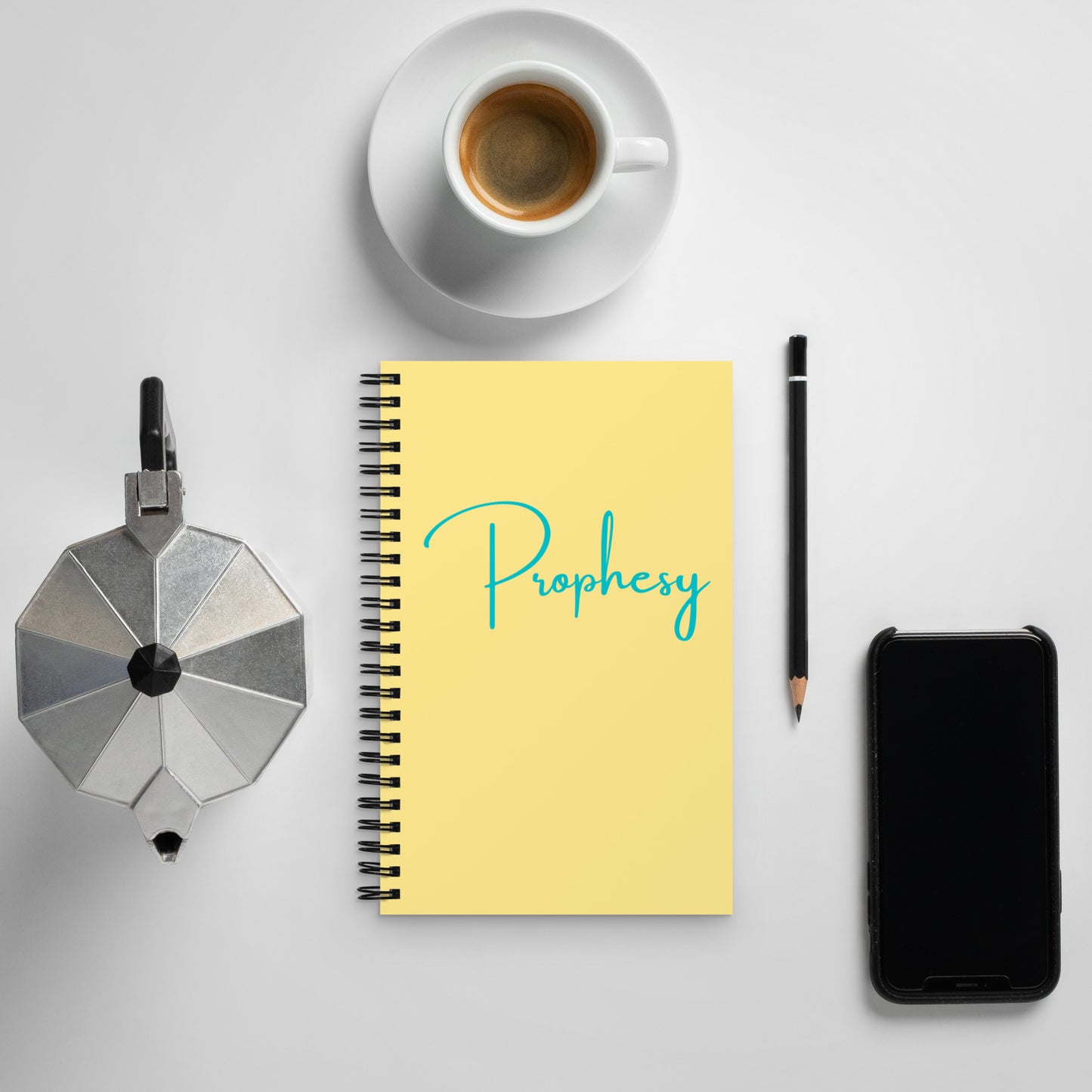 Prophesy Spiral notebook