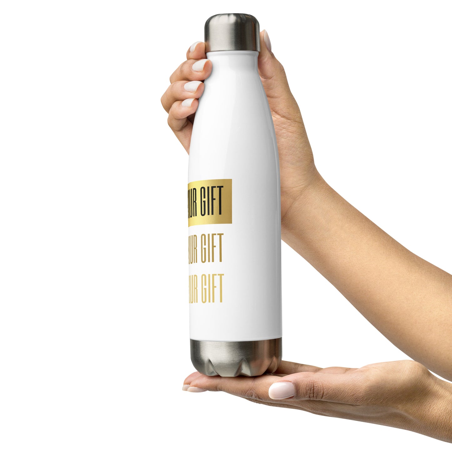 Wake Up Your Gift Stainless Steel Water Bottle