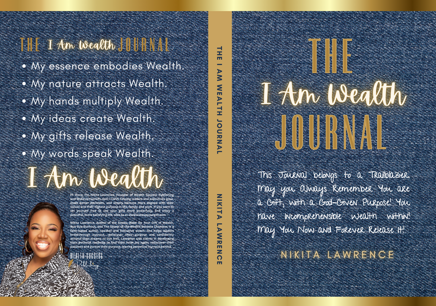 Order 10 Copies of The I Am Wealth Journal