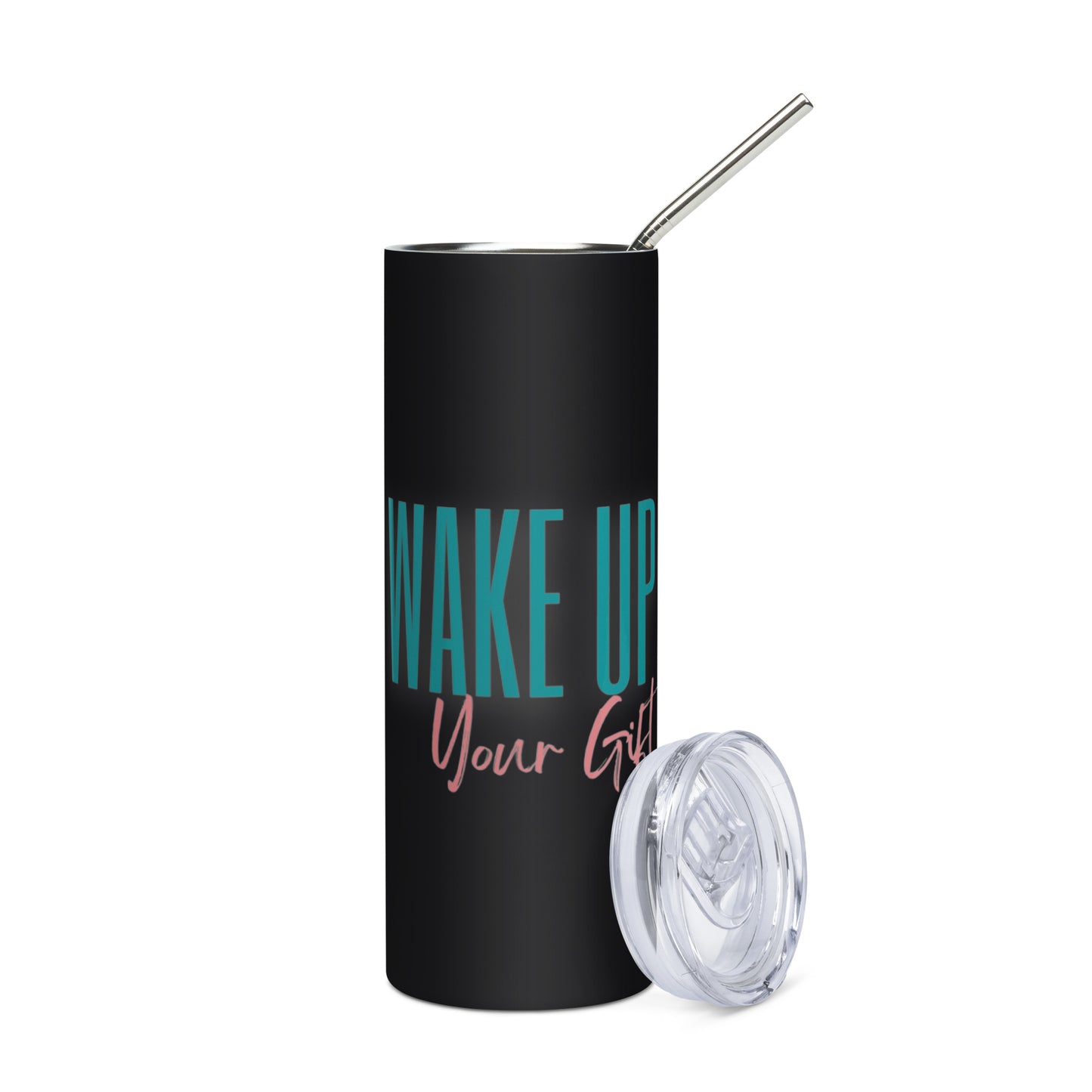 Wake Up Your Gift Stainless steel tumbler