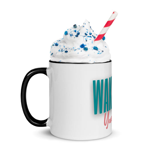 Wake Up Your Gift Mug with Color Inside