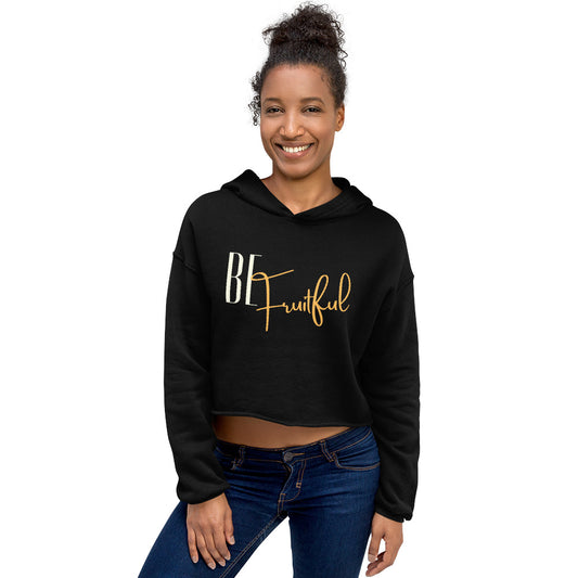 Be Fruitful Crop Hoodie